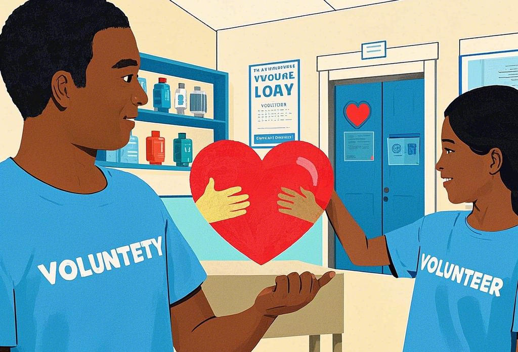 A Heartwarming Love in Community Volunteer Work